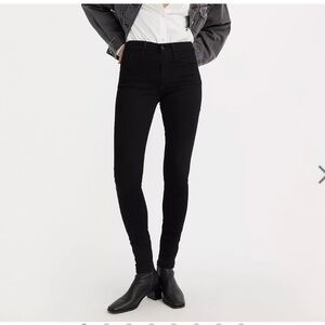 Levi’s 720 - Black Skinny Jeans 27 High Rise Super Skinny